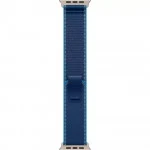 Apple Watch Ultra 3 GPS + Cellular 49mm Natural Titanium Case with Blue/Bright Blue Trail Loop MEWR4QR/A (Смарт-часы)