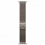 Apple Watch Ultra 3 GPS + Cellular 49mm Natural Titanium Case with Natural Titanium Milanese Loop - Small MEWW4QR/A (Смарт-часы)