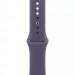 Apple Watch Series 11 GPS 46mm Silver Aluminium Case with Purple Fog Sport Band - S/M MEV94RK/A (Смарт-часы)