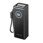 Внешний аккумулятор (Power Bank) EcoFlow RAPID 25К EF-RAPID25K100WB-EU 25000 мАч, Черный
