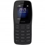 Мобильный телефон Nokia 105 SS Charcoal 2022 TA-1432 SS/CHARCOAL