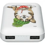 Внешний аккумулятор (Power Bank) Ritmix RPB-10007 Corgi (10000 мАч, Принт)