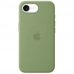 Аксессуары для смартфона Apple iPhone 17e Silicone Case with MagSafe - Light Moss MHWF4ZM/A