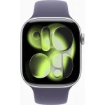 Apple Watch Series 11 46mm Silver Aluminium Case With Purple Fog Sport Band M/L MEVA4X/A Смарт-часы
