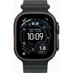 Apple Watch Ultra 3 49mm Black Titanium Case with Black Ocean Band MF0J4ZP/A Смарт-часы