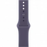 Apple Watch Series 11 46mm Silver Aluminium Case With Purple Fog Sport Band S/M MEV94ET/A Смарт-часы