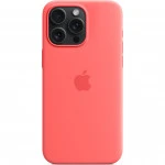Аксессуары для смартфона Apple Чехол для iPhone 15 Pro Max Silicone Case with MagSafe - Guava MT1V3ZM/A