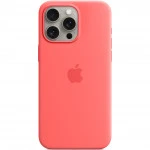 Аксессуары для смартфона Apple Чехол для iPhone 15 Pro Max Silicone Case with MagSafe - Guava MT1V3ZM/A
