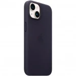 Аксессуары для смартфона Apple Чехол для iPhone 14 Leather Case with MagSafe - Ink MPP63ZM/A