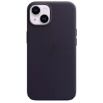 Аксессуары для смартфона Apple Чехол для iPhone 14 Leather Case with MagSafe - Ink MPP63ZM/A