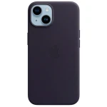 Аксессуары для смартфона Apple Чехол для iPhone 14 Leather Case with MagSafe - Ink MPP63ZM/A