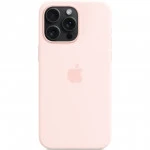 Аксессуары для смартфона Apple Чехол для iPhone 15 Pro Max Silicone Case with MagSafe - Light Pink MT1U3ZM/A