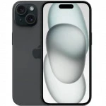 Смартфон Apple iPhone 15 черный MTP63HX/A (256 Гб, 6 Гб)