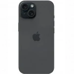 Смартфон Apple iPhone 15 черный MTP63HX/A (256 Гб, 6 Гб)