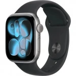 Apple Watch Series 11 GPS 42mm Space Grey Al Case Black Sport Band S/M A3331 CN MEQW4X/A CN Смарт-часы