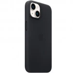 Аксессуары для смартфона Apple Чехол для iPhone 14 Plus Leather Case with MagSafe - Midnight MPP93ZM/A