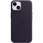 Аксессуары для смартфона Apple Чехол для iPhone 14 Plus Leather Case with MagSafe - Ink MPPC3ZM/A
