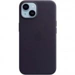 Аксессуары для смартфона Apple Чехол для iPhone 14 Plus Leather Case with MagSafe - Ink MPPC3ZM/A