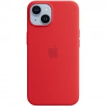 Аксессуары для смартфона Apple Чехол для  iPhone 14 Silicone Case with MagSafe - (PRODUCT)RED MPRW3ZM/A