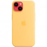 Аксессуары для смартфона Apple Чехол для iPhone 14 Silicone Case with MagSafe - Sunglow MPT23ZM/A