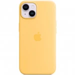 Аксессуары для смартфона Apple Чехол для iPhone 14 Silicone Case with MagSafe - Sunglow MPT23ZM/A