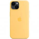 Аксессуары для смартфона Apple Чехол для iPhone 14 Silicone Case with MagSafe - Sunglow MPT23ZM/A