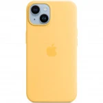 Аксессуары для смартфона Apple Чехол для iPhone 14 Silicone Case with MagSafe - Sunglow MPT23ZM/A
