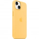 Аксессуары для смартфона Apple Чехол для iPhone 14 Silicone Case with MagSafe - Sunglow MPT23ZM/A