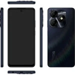 Смартфон ITEL P55 (8/256Gb) A666LN, черный P55 A666LN 256+8 Moonlit black 256 Гб, 8 Гб