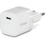 Ttec SmartCharger 30W PD USB-C Travel Charger White 2SCP03B 30