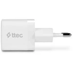 Ttec SmartCharger 30W PD USB-C Travel Charger White 2SCP03B 30