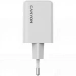 Аксессуары для смартфона Canyon CU45CC GaN 45W 2xPD EU White CNS-CUW45CC