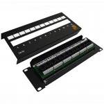 Аксессуар для кабельных сетей LANMASTER LAN-PPF12U5E/W