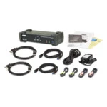 KVM-переключатель ATEN 2P USB 3 4K DisplayPort MST KVMP Switch CS1922M