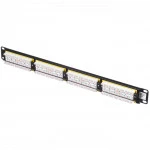 Патч-панель Netko P24T-KAJ-C6 PR (24 порта, UTP, Cat. 6)