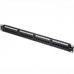 Патч-панель Netko P24T-KAJ-C6 PR (24 порта, UTP, Cat. 6)