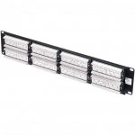 Патч-панель Netko P48T-KDA-CEC (48 портов, UTP, Cat. 5e)