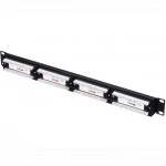 Патч-панель Netko KN-4009B (24 порта, UTP, Cat. 6)