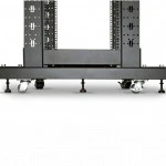 Аксессуар для серверного шкафа Hyperline Основание для стоек ORK2A глубиной 600 мм для установки стойки на ножки и ролики (ножки и ролики в комплекте) ORK2A-BSM-600-RAL9005