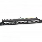 Патч-панель Cabeus PL-24-Cat.5e-SH-Dual (24 порта, FTP, Cat. 5e)
