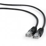 Патч-корд Cablexpert Кабель UTP 5e-Cat 7.5 m черный PP12-7.5M/BK