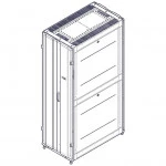 Серверный шкаф Systeme Electric Uniprom 42U-600/1070 UR3100