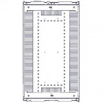 Серверный шкаф Systeme Electric Uniprom 42U-600/1070 UR3100