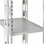 Полка для серверного шкафа ЦМО перфорированная грузоподъемностью 100 кг глубина 450 мм СВ-45У