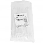 Аксессуар для оптических сетей Deluxe Хомут нейлоновый СП 3.6*250 мм (Б) (100 штук в упаковке) 23174