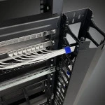 Аксессуар для серверного шкафа Hyperline Вертикальный кабельный организатор 42U для шкафов TTR TTB стоек ORK2A ORL1 CMF-OTR-42U-89x106-C-RAL9005