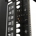 Аксессуар для серверного шкафа Hyperline Вертикальный кабельный организатор 42U для шкафов TTR TTB стоек ORK2A ORL1 CMF-OTR-42U-89x106-C-RAL9005