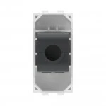 Сетевая розетка DKC Компьютерная розетка RJ45 кат.5e 76654B, Brava, белая, 1 модуль