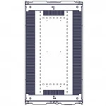 Серверный шкаф Systeme Electric Uniprom 48U-600/1070 UR3107
