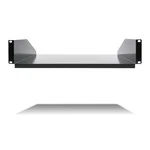 Полка для серверного шкафа SHIP Полка одностороннего крепления 2U 400 мм (Для шкафов глубиной 600-1000 мм) 701402108